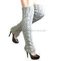 Hand Knit Bein Wärmer Socken, Hand Knit Boot Manschetten